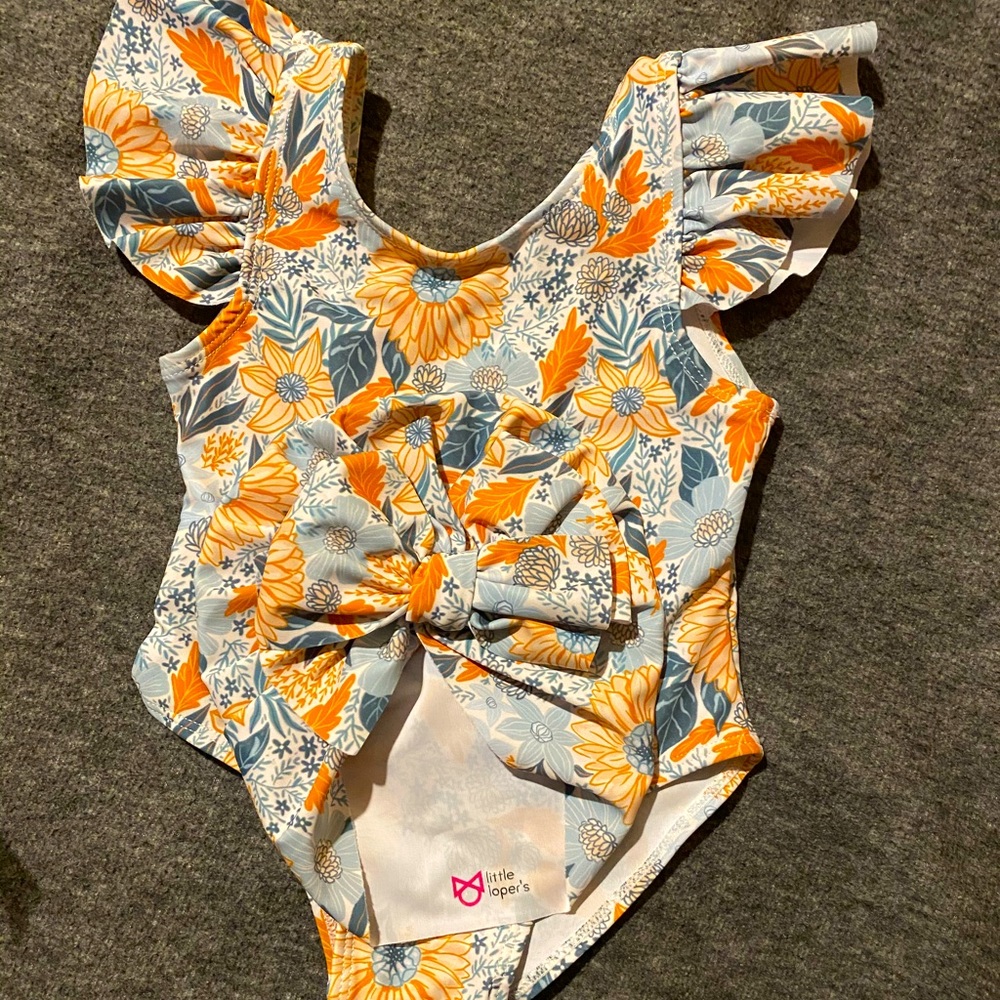 little lopers mystery swim with matching turban